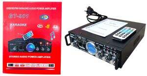 AMPLIFICADOR DE POTENCIA AUDIO KARAOKE BT-901 20u