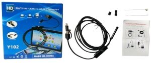 CÁMARA ENDOSCOPIO 3en1 TIPOC/ANDROID/PC 5m DESARMADA 240u