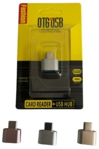 ADAPTADOR OTG USB-TipoC corto 1000u