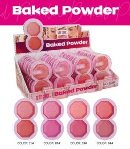 RUBOR EN POLVO BICOLOR BAKED POWDER 576U