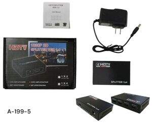 DERIVADOR HDMI 1X4 1080P VER 1.4 100U