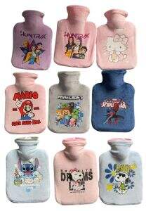BOLSA DE AGUA CALIENTE con FUNDA PERSONAJE 2000ml 100u