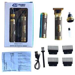 Afeitadora Patillera Pelo Nariz Lambo Tech LT-26113 Recargable 100u