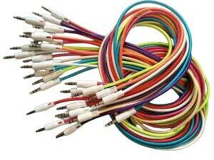 CABLE DE AUDIO 1m en BOLSA 1000u
