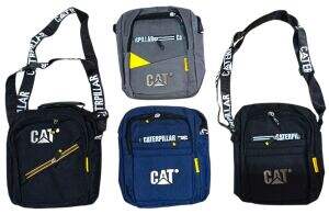 CARTERA CAT azul，negro，gris 4 modelos surtidos 240u