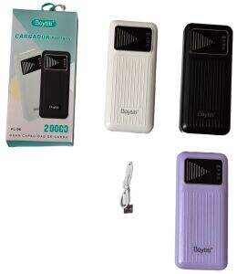 CARGADOR PORTATIL POWER BANK BUYTITI PL-96 20000mAh 100u