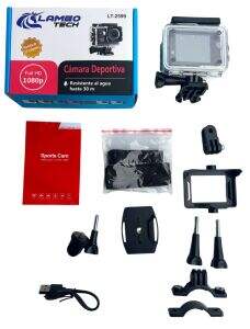 CAMARA DEPORTIVA 2" FULL HD 1080p LAMBO TECH LT-2599 100u