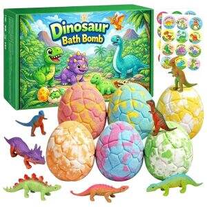 BOMBA DE BAÑO EFERVECENTE HUEVO DE DINOSAURIO 240u