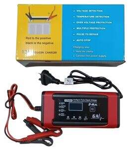 CARGADOR DE BATERIA 12V 6A 50u