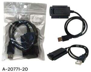 ADAPTADOR USB-SATA+IDE 200U