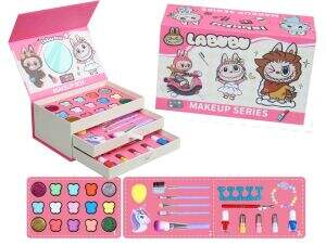 3688-LC4 CAJA DE MAQUILLAJE INFANTIL c/ESPEJO Labubu Stitch 72u