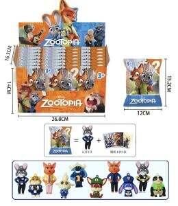 Sobre Sorpresa Zootopia c/Muñequito Desarmado 1440u