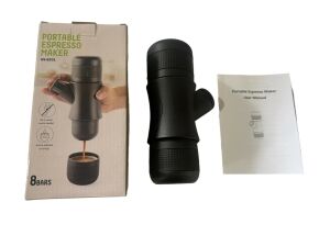 CAFETERA EXPRESSO PORTÁTIL MANUAL HS-8201 40u