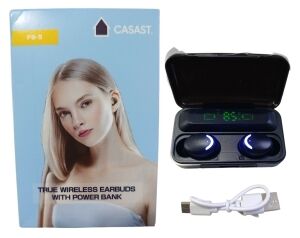 AURICULAR BLUETOOTH F9-5 CASAST RECARGABLE 200u
