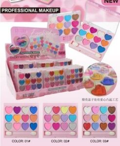 6583 PALETA DE SOBRAS DE OJOS 12 TONOS EVERYWHERE EYE 384U