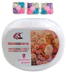 CAPSULA AROMATIZANTE p/LAVAR ROPA 80 LAVADOS 30u