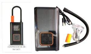 AIRE COMPRESOR INFLADOR CZK-5641C 3671 PORTATIL RECARGABLE 32u