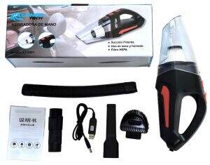 ASPIRADORA DE MANO LAMBO TECH LT-2491 INALAMBRICA PORTATIL RECARGABLE 20u
